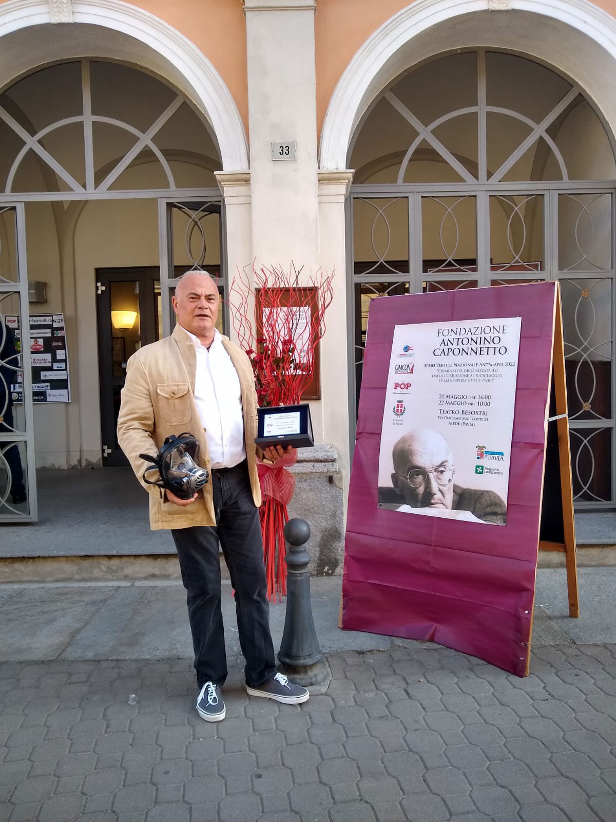 Premiazione di Carmelo La Rocca